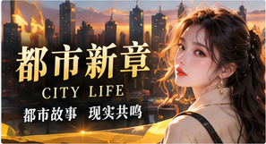 街巷里的主角主题视觉