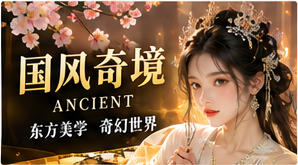 纸上山河主题视觉
