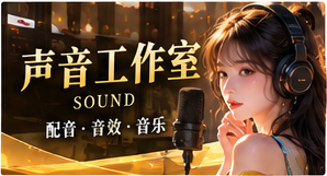 让耳朵看见故事主题视觉